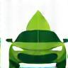 Icône nettoyage écologique voiture